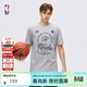NBA官方2025賽季西區雷霆奪冠紀念短袖T恤男女裝亞歷山大同款t恤上衣 灰色(雷霆) XL