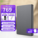 希捷（SEAGATE） 移動(dòng)硬盤(pán) 簡(jiǎn)系列套裝版 USB3.0 2.5英寸 高速便攜機械硬盤(pán) 兼容WIN MAC PS4 【簡(jiǎn)】深空灰色 硬盤(pán)包套裝版 2TB