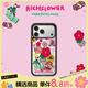 CASETIFY Rich Flower 有錢(qián)花系列 新年發(fā)發(fā)發(fā) 適用于iPhone17/16/15 Air/Plus/Pro/Max 蘋(píng)果手機殼 透明黑框Magsafe iPhone 17 Pro 