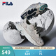 FILA斐樂(lè )女鞋跑步鞋情侶同款老爹鞋FILA MARS火星鞋男鞋休閑運動(dòng)鞋 【女款】奶白/木薯粉-GT 37.5