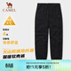 駱駝（CAMEL）戶(hù)外軟殼褲情侶款沖鋒褲秋冬滑雪運動(dòng)褲8685XXL