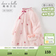 戴維貝拉（DAVE＆BELLA）童裝中國風(fēng)漢服裙子女童連衣裙中大童公主裙兒童新年衣服寶寶服裝 粉色【現貨】 90 cm（建議身高80-90cm）