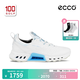 愛(ài)步（ECCO）高爾夫球鞋男鞋全新舒適穩定健步C4系列時(shí)尚運動(dòng)鞋高爾夫球鞋 白藍色/13043401007 42