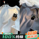 啄木鳥(niǎo)【2件裝】純棉短袖T恤男夏季新款卡通印花五分袖寬松情侶半袖上衣 書(shū)本貓白色+小黑貓深灰色 (2件裝) XL (建議體重125-145斤左右）