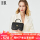 HR赫蓮娜包包女包2026新款簡(jiǎn)約手提包女菱格牛皮鏈條包單肩斜挎包女