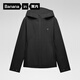 蕉內（Bananain）【趙露思同款】氧氣301Proof女士沖鋒衣防風(fēng)戶(hù)外短外套秋冬 黑色 S