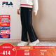 FILA斐樂(lè )兒童童裝長(cháng)褲2026年春季女中大童針織長(cháng)褲