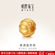明牌珠寶足金古法黃金美滿(mǎn)富貴串珠南瓜轉運珠送禮女AFE0014工費150 足金轉運珠 約1.26克