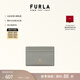 芙拉（FURLA）【禮物】CAMELIA牛皮小號女士卡包輕薄小巧卡夾證件收納包 灰色