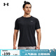 安德瑪（Under Armour）Tech 2.0男子訓練運動(dòng)短袖T恤1326413 黑色001 L