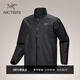 ARC'TERYX始祖鳥(niǎo) SOLANO JACKET 防風(fēng) 男子 軟殼夾克 BLACK/黑色 S