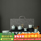 唐豐李桂蓮汝窯茶具套裝功夫茶具整套高端喬遷禮物茶具禮盒節日伴手禮