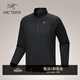 ARC'TERYX始祖鳥(niǎo) DELTA 1/2 ZIP 男子 抓絨衫 BLACK/黑色 M