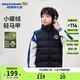 Skechers斯凱奇秋冬季新款男女中大童梭織羽絨服背心羽絨馬甲L424K032