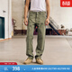 Levi's李維斯男士565寬松直筒工裝美式復古簡(jiǎn)約通勤時(shí)尚休閑褲 軍綠色 32 (32)