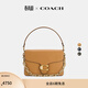蔻馳（COACH）女士CHAIN TABBY鏈條單肩包輕奢斜挎包手提包包 B4/蜂蜜棕色