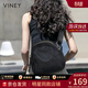 viney新款腰包包女包斜挎包品牌單肩貝殼包生日禮物送女友老婆 【極夜黑】實(shí)用高檔輕奢牛津布包