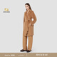 MAX MARA【季末甄選】 女裝綿羊毛長(cháng)袍大衣6016115206 駝色 44