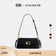 蔻馳（COACH）女士JET單肩包牛皮革真皮斜挎包春季高級感女包 B4/黑色