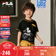 FILA X MICKEY MOUSE聯(lián)名斐樂(lè )兒童短袖T恤2026夏季男小童上衣