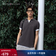 Tommy Hilfiger26春夏新款男珠地網(wǎng)眼修身短袖T恤/鑲邊翻領(lǐng)POLO 【修身款】石墨深灰P7I 2XL （推薦：170-190斤）