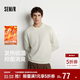 森馬（Semir）新年騏驥紅丨毛衫男2025冬季含羊絨針織衫發(fā)熱基礎打底衫紅色毛衣