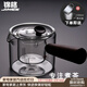 從簡(jiǎn) 側把壺 耐熱玻璃日式茶壺手工煮茶壺 電陶爐套裝泡茶壺內膽 帶過(guò)濾網(wǎng)家用黑茶煮茶器 直覺(jué)側把壺Z03【450ML】+贈2個(gè)玻璃杯