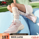 李寧凌波丨休閑慢跑鞋女鞋春夏季時(shí)尚透氣厚底增高運動(dòng)鞋ARSV018
