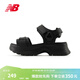 NEW BALANCE NB官方女鞋潮流時(shí)尚休閑百搭涼鞋FSH系列 黑色 SWAFSHA1 36.5 腳長(cháng)23CM