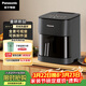 松下（Panasonic）雙核熱循環(huán)多功能全景可視家用全自動(dòng)無(wú)油5L大容量無(wú)需翻面 空氣炸鍋NF-KZ500-K