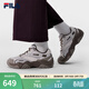 斐樂(lè )（FILA）官方珊瑚鞋老爹鞋女鞋2026春新款復古跑鞋灰色休閑鞋運動(dòng)鞋 淡灰紫/羊皮紙粉-GP 38