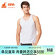 銅牛內衣背心男士休閑運動(dòng)背心舒適打底衫汗衫NB006 白色 XL (175/100)