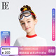 范德安（BALNEAIRE）兒童高端時(shí)尚泳鏡高清防水防霧男女童游泳館專(zhuān)業(yè)裝備 少年紅