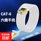 網(wǎng)線(xiàn)千兆家用6類(lèi)六類(lèi)網(wǎng)線(xiàn)路由器寬帶電腦連接網(wǎng)絡(luò )線(xiàn)成品高速傳輸 六類(lèi)千兆（白金） 2米