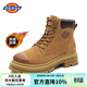Dickies男士馬丁靴時(shí)尚百搭帥氣英倫風(fēng)休閑靴子工裝靴 土黃加絨 38 