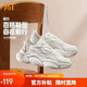 361°運動(dòng)鞋女萌爪春夏季保暖復古老爹小白厚底休閑鞋子女682436710-1