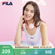 FILA 斐樂(lè )官方女子針織背心夏新款時(shí)尚休閑簡(jiǎn)約修身白色吊帶 標準白-WT M 165/84A