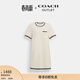 蔻馳（COACH）奧萊女士連衣裙短袖 混合象牙白色 S