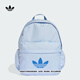 adidas簡(jiǎn)約休閑通勤舒適運動(dòng)雙肩背包男女新款阿迪達斯官方三葉草   晶藍   NS(均碼)