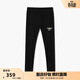 BOY LONDON春季女士長(cháng)褲老鷹logo時(shí)尚百搭緊身打底褲W16089 黑色 M