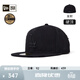 NEW ERA紐亦華MLB棒球帽2025新款LA復古平檐硬頂全封帽5950 14693916-黑色 洛杉磯道奇隊 712 59cm