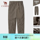 駱駝（CAMEL）戶(hù)外軟殼褲情侶款沖鋒褲秋冬滑雪運動(dòng)褲8685S