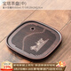 唐豐茶盤(pán)迷你小型家用竹制功夫茶托一人用茶臺新中式簡(jiǎn)約瀝水蓄水托盤(pán) 寶塔茶盤(pán)(中)29cm*29cm