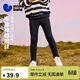 迷你巴拉（minibala）女童打底褲保暖親膚抓絨柔軟兒童褲子2025冬