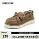 斯凱奇（Skechers）女鞋加絨保暖豆豆鞋蝴蝶結單鞋樂(lè )福鞋休閑鞋114765
