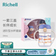 利其爾（Richell）兒童水杯吸管杯水壺牛奶杯學(xué)飲杯鴨嘴杯配件寶寶暢飲杯訓練杯套裝 T.L.I進(jìn)階型水杯 套裝D（火車(chē)）