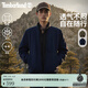 添柏嵐（Timberland）官方男裝飛行員夾克秋冬新款戶(hù)外休閑立領(lǐng)|0YH6T 0YH6T433/深寶石藍 L