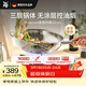 WMF福騰寶無(wú)涂層不銹鋼炒鍋炒菜鍋平底電磁爐火金剛32cm不銹鋼不虛標