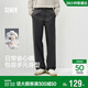 森馬（Semir）休閑褲男士合體直筒長(cháng)褲2026春季顯高顯瘦通勤舒適褲109926127101