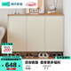 林氏家居到頂高鞋柜玄關(guān)柜一體家用門(mén)口入戶(hù)洞洞板收納餐邊柜靠墻UT1N